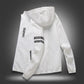Sports and Leisure Jacket Loose Jacket Spring and Autumn Men's Jacket Youth Solid Color Hooded