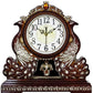 Swing Table Clock Wall Clock for Two Living Room Large Desk Clock European Style Retro Creative Silent Quartz Clock Pendulum