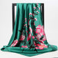Fashion Shawl Scarf for Women Print Silk Satin Scarfs Female 90cm*90cm Square Shawls Scarves Ladies