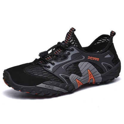 Plus Size 38-48 Summer Men Sneakers Hiking Shoes Lightweight Breathable Basketball Running Shoes Deodorant Waterproof Mesh Shoes