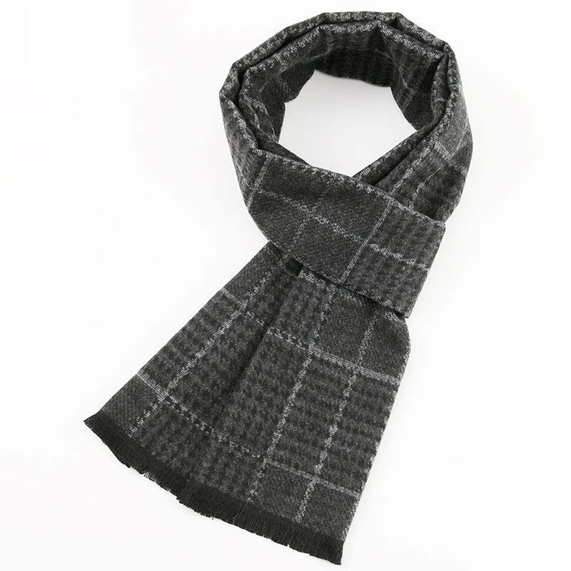 New Scarf Men's Scarf Autumn and Winter All-match Casual Warm Scarf
