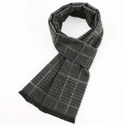 New Scarf Men's Scarf Autumn and Winter All-match Casual Warm Scarf