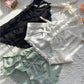 1/2pc Pure Desire Girls Panties Sexy Temptation Cross Bow Low Waist Seamless Briefs