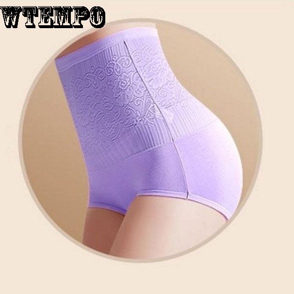 High Waist Hip Women's Underwear Postpartum Body Sculpting Abdomen Large Size Summer