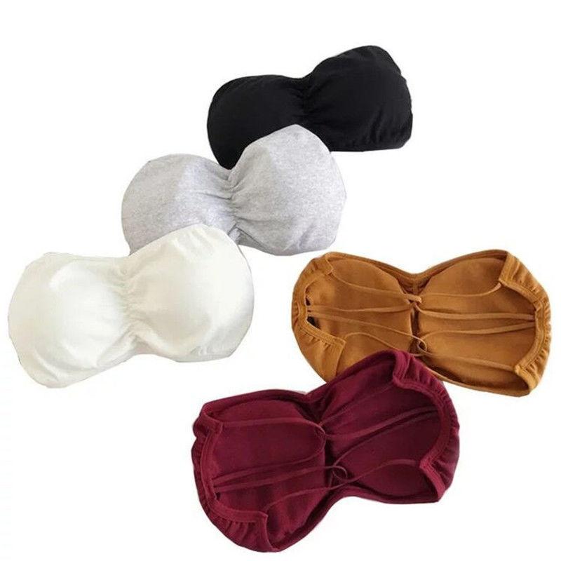 Korean Version of The Beautiful Back Bra Tube Top One-piece Sports Vest Base Wrap Chest Thin Cotton Pad Removable Bra Underwear