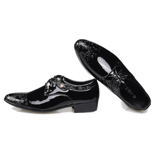 Men's Business Dress Shoes Youth British Korean Breathable Trendy Shoes