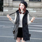 Fall/winter Pure Cotton Ladies Mid-length Down Padded Jacket Women All-match Padded Vest Jacket