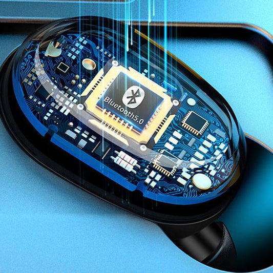 Bluetooth 5.0 Wireless Earphones Touch Control In-Ear Pods for IPhone with Charging Case LED Display
