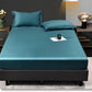 Long-staple Cotton Bed Sheet Bedspread Mattress Protector Cotton Embroidered Four Seasons Non-slip Sheets
