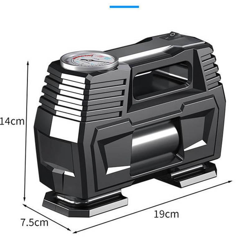 Car Portable Air Pump Automobile Tire Multi-function Air Pump Mechanical Pointer Disc General Automobile Inflating Tool Accessories