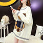 Autumn and Winter Loose Casual Sweater College Style Knit Top Long Sleeve Simple Female Top