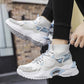 Summer Casual Men's Shoes Korean Style Trendy Thin Socks and Shoes Breathable Mesh Sneakers