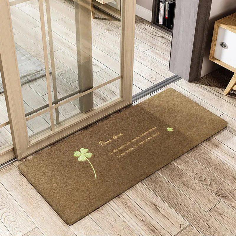 Household Kitchen Non Slip Mat Doormat Door Mat Entrance Door Carpet Bedroom Bathroom Toilet Absorbent Carpet