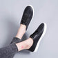 Soft-soled White Shoes Women's One-step Spring Autumn All-match Casual Flat Shoes Single Shoes