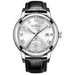 Mens Automatic Mechanical Sport Wristwatches Fashion Steel Watch