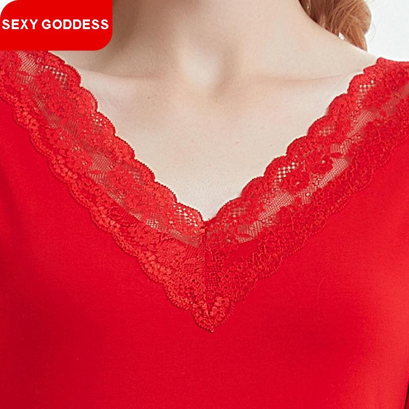 Winter Pure Cotton Ladies Thermal Underwear Set  Autumn Clothes Long Pants Sexy Lace Lace