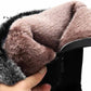 Cotton Shoes Snow Boots Women Winter Non-slip Frosted Boots Plus Velvet Thick Warm Cotton Boots Side Zipper