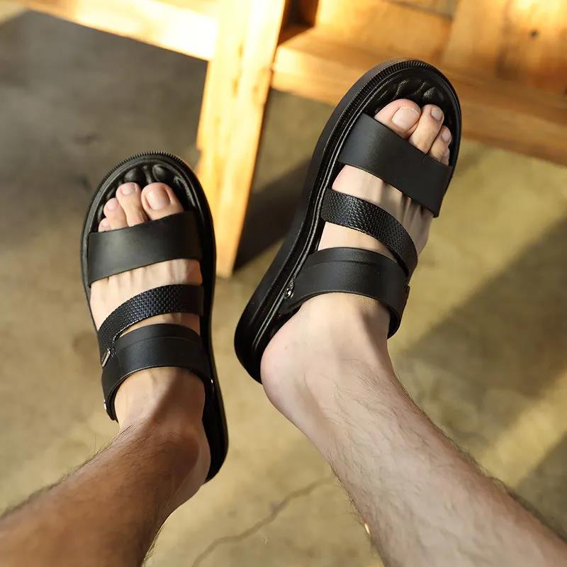Men's Sandals Summer Leisure Non-slip Men's Slippers Outdoor Beach Shoes