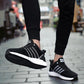 Couples Sports Shoes Fashion Women Flying Woven Mesh Breathable Non-Slip Wear-Resistant Cushion Sneakers Men's Vulcanize Shoes