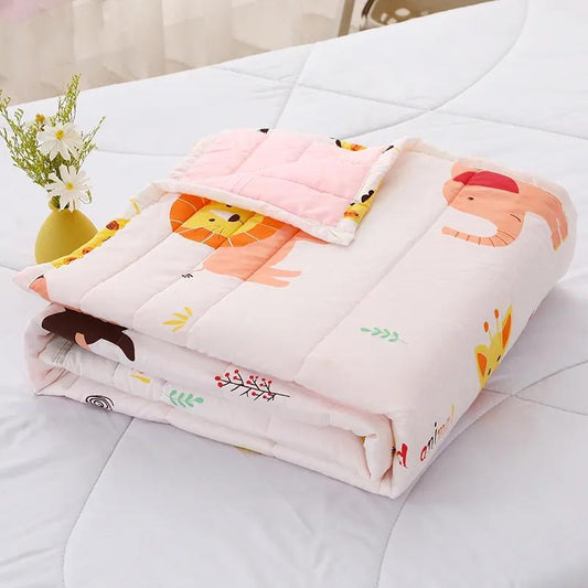 Skin Friendly Summer Cool Quilt Double Air-conditioning Quilt Washed Cotton Quilt Student Single Summer Dormitory Quilt