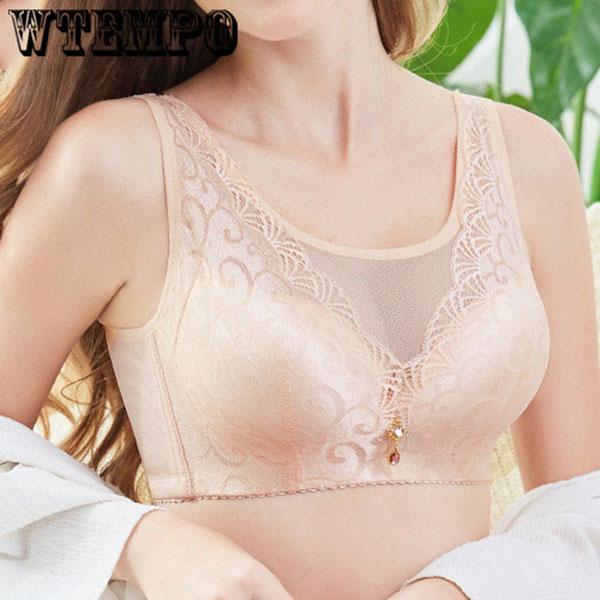 Sexy Floral Lace Bralette Push Up Bra Women Sexy Wireless Underwear Seamless Active Bra