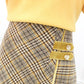 Autumn and Winter Sweater Suit Women Sweet Lace Stitching Knitted Sweater Top and Asymmetric Woolen A-line Skirt Two-piece Ladies Outfits