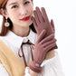 Cotton Gloves Ladies Velvet Thick Riding Warm Gloves Sports Elastic Elastic Gloves