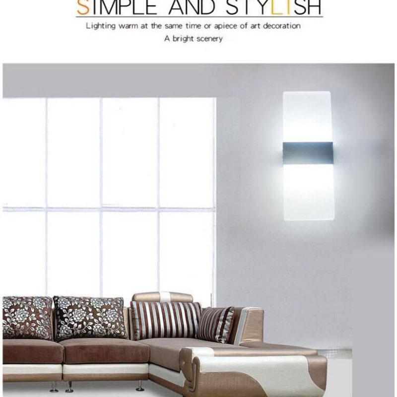 LED Wall Light Bedroom Bedside Light Living Room Balcony Aisle Wall Lamp Corridor Wall Sconce Lamp
