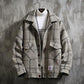 Autumn and Winter Woolen Jacket, Warm and Thick Tops, Trendy All-match Jacket for Young Men