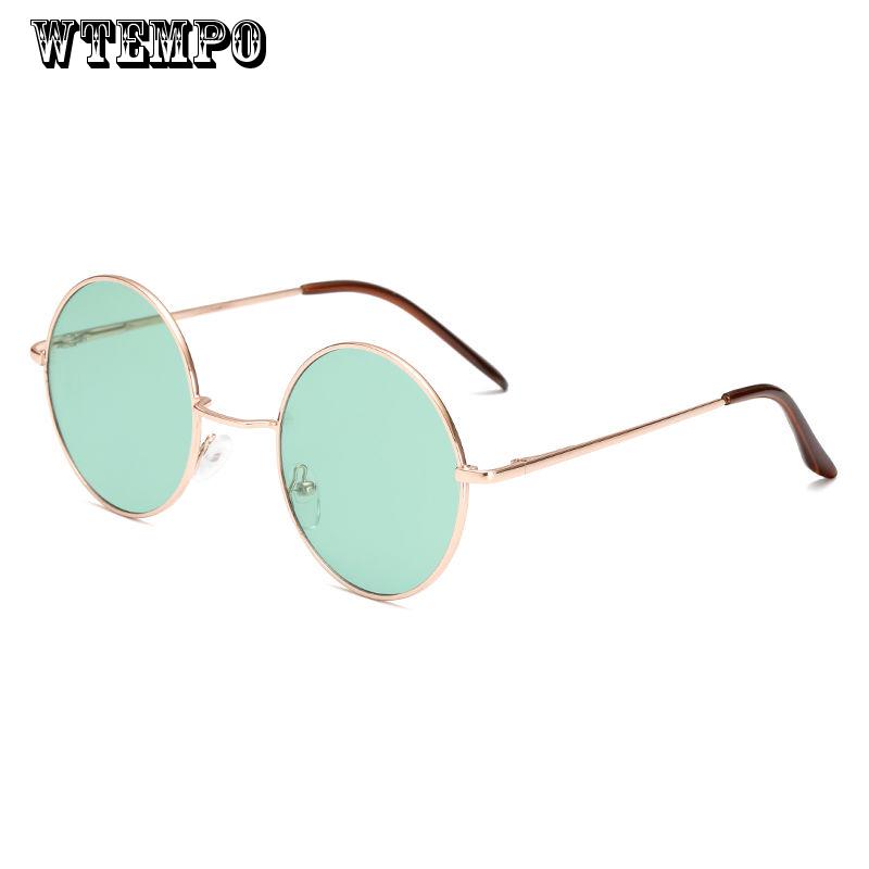 WTEMPO Male Famale Women Men Goggles Fashionable round Outdoor Sunglasses Eyewear