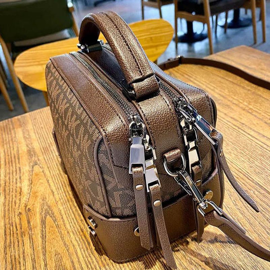 Bags Women's Bags Net Red Messenger Bag Printing Shoulder Fashion Ladies Portable Boston Pillow Bag