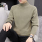 Winter Thick Warm Sweater Men Turtleneck Brand Mens Sweaters Slim Fit Pullover Men Knitwear Male
