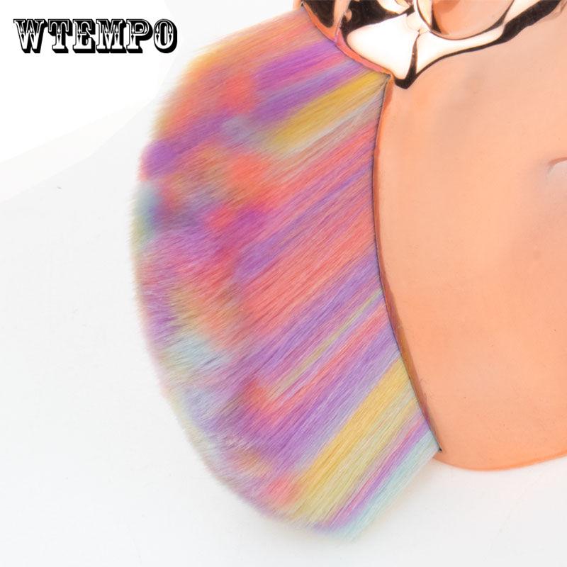 Unicorn Makeup Brushes Rainbow Synthetic Hair Blush Brush Powder Brush Cosmetic Face Beauty Tools