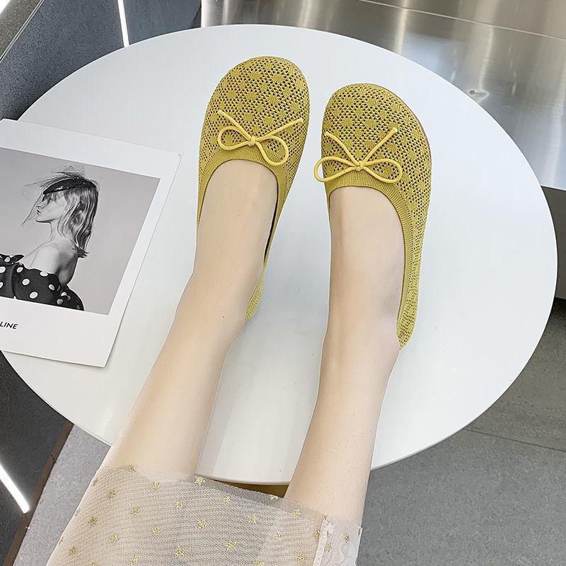 Summer Shoes Women Hollow Lace Mesh Shallow Mouth Shoes Casual Shoes Women Sandals