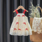 Girl's Sleeveless Princess Skirt Summer Little Girl Children's Dress Korean Style Pengpeng Yarn Baby Summer Dress Children's Dress