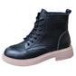 Fashion Ankle Boots Autumn Winter Ankle Boots Women Boots Work Shoes Round Toe Lace-Up Women Shoes