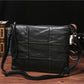Business Briefcase Wemen Retro Zipper Waterproof Leather IPad Handbag Shoulder Bags Computer Bag