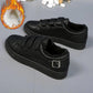 Winter Women Small White Shoes Women's Autumn and Winter All-match Flat Shoes Plus Velvet Warm Shoes Casual