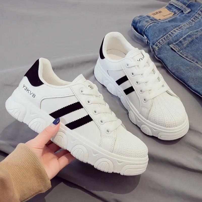 Little White Shoes Female Wild Student Sports Shoes Old Shoes Ins Hyuna Tide Shoes Sneakers