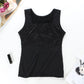 Black Lace Top Plus Size Lingere 6XL Winter Bralette Crop Top Plush Fleece Warm Thermal Vest Sleep Tops Camisoles for Women
