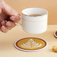 4 Packs of Nordic Coffee Pad Creative Insulation Pad Coaster Restaurant Simple Thickened Coaster