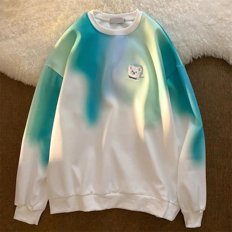 Sweater Women Spring and Autumn Students Loose Niche Design Sense Jacket Long-sleeved Top