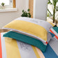 Pure Cotton Twill Pillowcases A Pair of Student Dormitory Simple Printing Pillowcases Double Bedroom Pillowcases