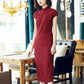 Chinese Style Cheongsam Long Dress Improved Version Cheongsam Women's Dress Skirt Female Summer Thin Retro Chinese Style
