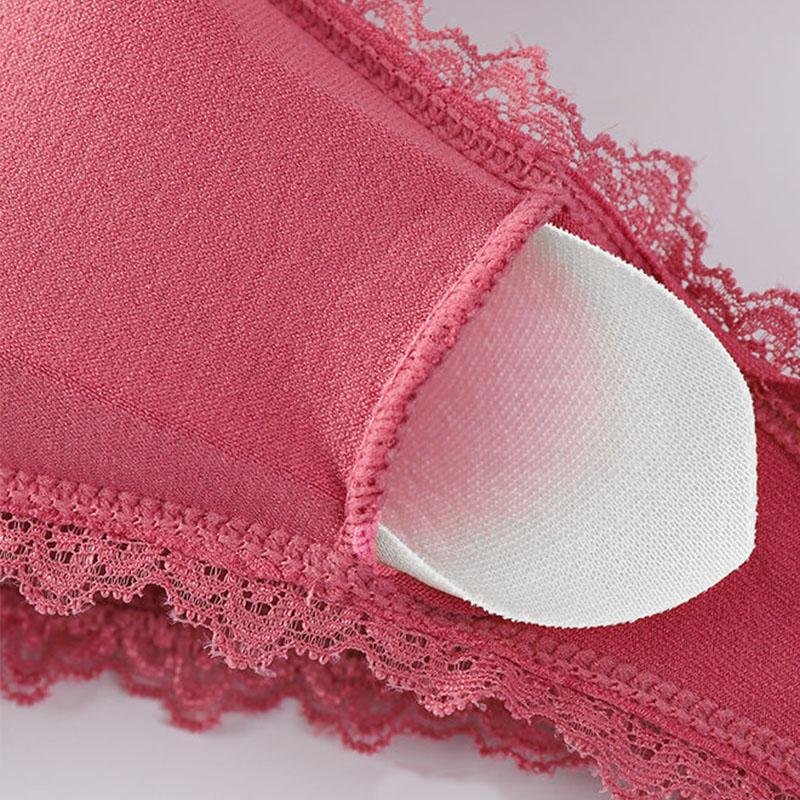 Ladies No Steel Ring Bra Breathable Sweat-absorbing Comfortable Sports Underwear Large Size Yoga Running Shockproof Gathered Vest Bra