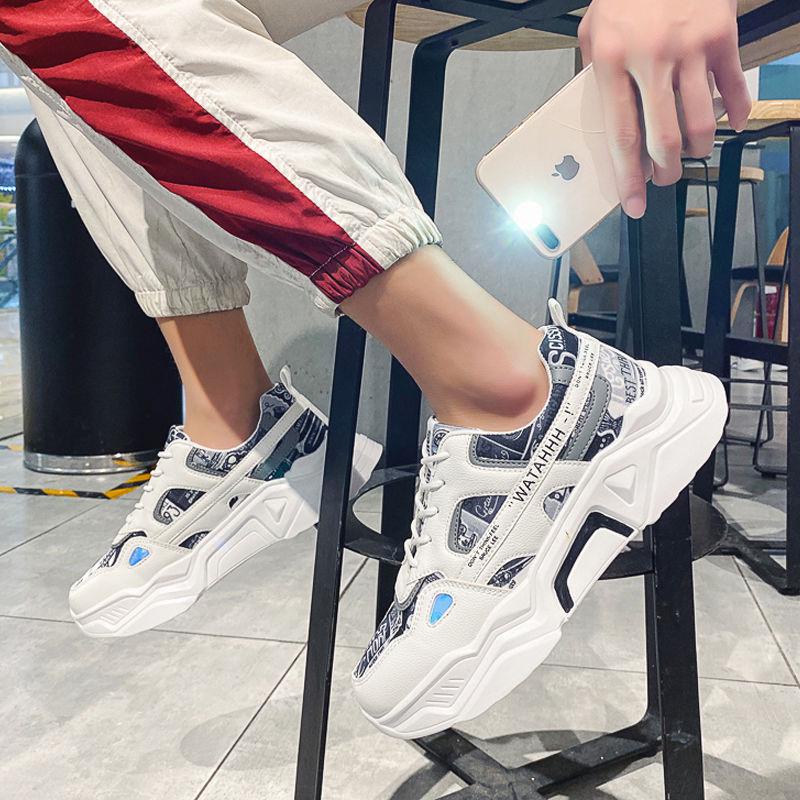 Men's casual shoes Light in summer Daddy shoes men Breathable walking sneakers jogging sneakers