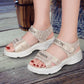 Sandals Ladies Students Korean Version  Roman Shoes Flat College Style Wild Summer Fashion Comfortable  Breathable