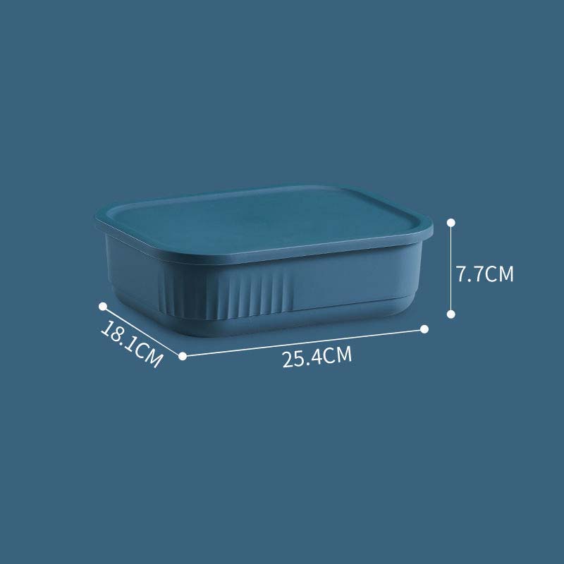 Desktop Storage Box Multi-functional Debris Storage Box Plastic with Cover Clothing Storage Basket Strapping Basket Underwear Finishing Box