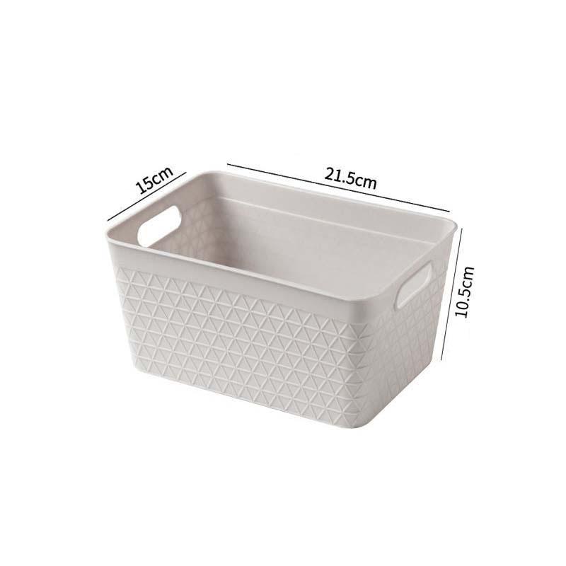 Desktop Multi-function Debris Snacks Cosmetic Plastic Storage Boxed Box