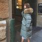 Women's Mid-length Over-the-knee Winter Padded Clothes Fashion Loose Students Thick Bread Clothes